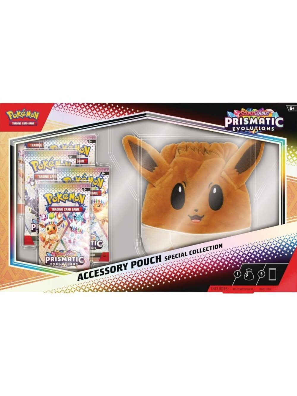 Scarlet & Violet Prismatic Evolutions Accessory Pouch - Pokemon TCG Collection